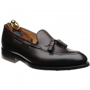 Herring Nene rubber-soled rubber-soled tasselled loafers in Dark Brown Calf 