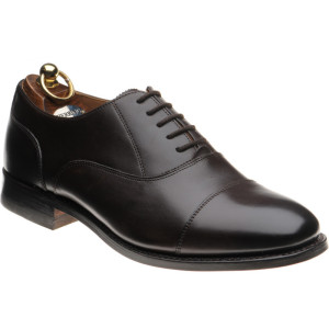 Herring Newcastle Oxfords in Dark Chocolate Calf Loafers Brogues