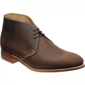 Herring Orkney Chukka boots in Brown Waxy 