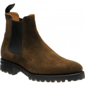Herring Tamara Ladies ladies rubber-soled Chelsea boots in plum suede