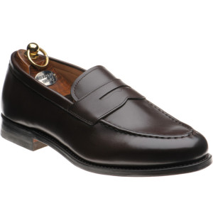 Herring Riverford loafers in Dark Chocolate Calf 