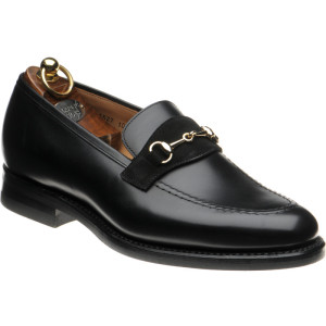 Herring Saimaa rubber-soled loafers in Black Calf and Suede 