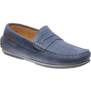 Herring Sardinia rubber-soled loafers in Jeans Suede 