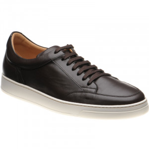 Herring Saughton rubber-soled trainers in Brown Calf 