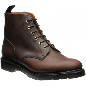 Herring Sharnbrook rubber-soled boots in Brown Calf 