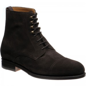 Herring Shelby boots in Brown Suede 