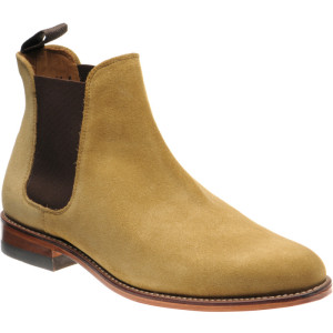 Herring Sittaford Chelsea boots in Honey Suede 