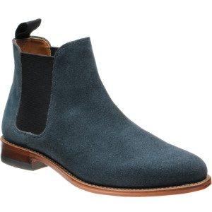 Herring Sittaford Chelsea boots in Ocean Suede 