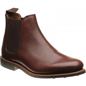 Herring Sittaford Rubber rubber-soled Chelsea boots in Brown Waxy Calf 