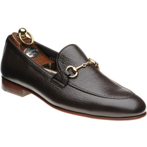 Herring Snaffle loafers in Brown Deerskin 