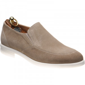 Herring St Jean rubber-soled loafers in Mud Suede 