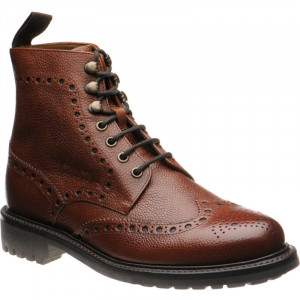 Herring Steeperton II rubber-soled boots in Brown Grain 