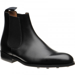 Herring Taverner Rubber rubber-soled Chelsea boots in Black Calf 