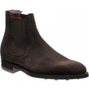 Herring Taverner Rubber rubber-soled Chelsea boots in Brown Suede