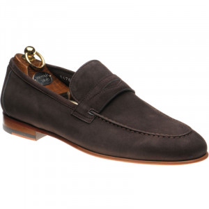 Herring Trovatore loafers in Brown Suede 