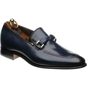 Herring Tummel loafers in Navy Calf 