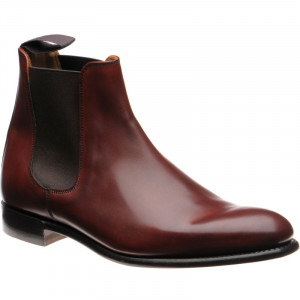 Herring Wilson Chelsea boots in Dark Leaf Calf 