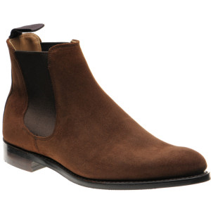 Herring Wilson Rubber rubber-soled Chelsea boots in Snuff Suede 