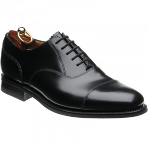 Loake 300 rubber-soled Oxfords in Black Polished Loafers Brogues
