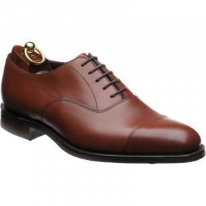Loake Aldwych rubber-soled rubber-soled Oxfords in Mahogany Calf Loafers Brogues