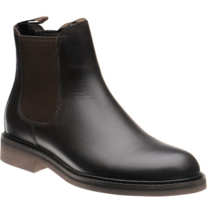 Loake Ducksworth rubber-soled Chelsea boots in Brown Waxy Calf 