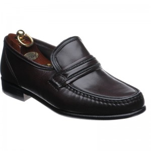 Loake Rome hybrid-soled loafers in Burgundy Calf 