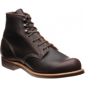 Red Wing Blacksmith rubber-soled boots in Briar Oil Slick 