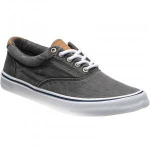 Sperry Striper II rubber-soled Oxfords in Black Loafers Brogues