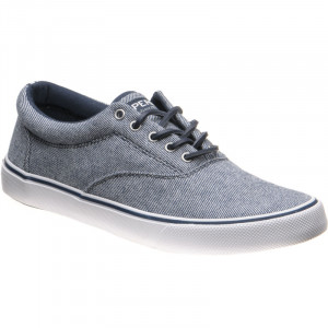 Sperry Striper II rubber-soled Oxfords in Navy Loafers Brogues