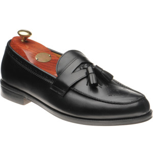 Wildsmith Model 27 tasselled loafers in Black Calf 