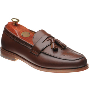 Wildsmith Model 27 tasselled loafers in Cognac Calf 