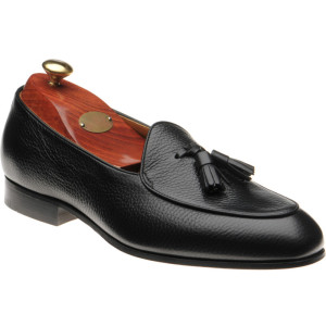 Wildsmith Model 88 tasselled loafers in Black Grain 