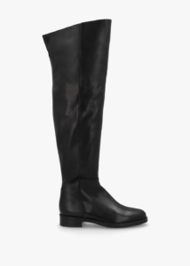 DANIEL Giselle Black Leather Over The Knee Boots