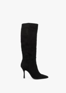 DANIEL Nulnee Black Suede Knee Boots