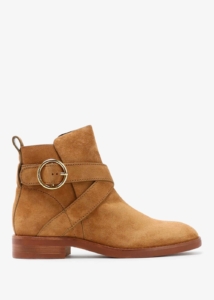 SEE BY CHLOE SBC Lyna Suede Ankle Boots