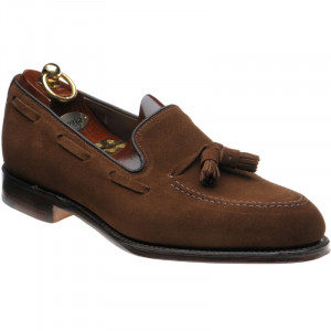 Loake Russell tasselled loafers in Polo Suede 