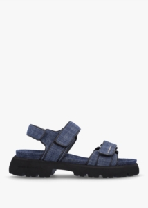 KENNEL & SCHMENGER Skill Indigo Denim Chunky Sandals Colour: Dnf, 