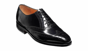 Barker Albert - Black Hi-Shine Brogues