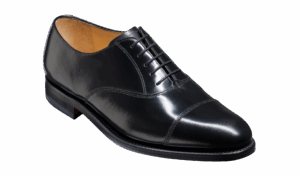 Barker Arnold - Black Hi-Shine Oxfords