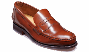 Barker Caruso - Dark Honey Cobbler Loafers
