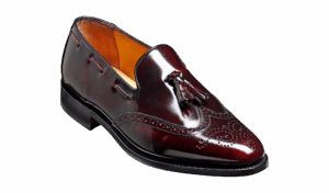 Barker Clive - Burgundy Hi-Shine Loafers