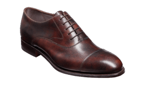 Barker Falsgrave - Dark Brown Shadow Calf Oxfords