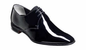 Barker Goldington - Black Patent / Suede Derbys