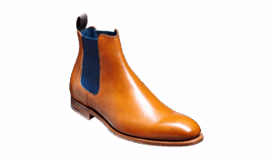 Barker Hopper - Cedar Calf / Navy Elastic Boots
