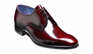 Barker Rutherford - Burgundy Hi-Shine Derbys