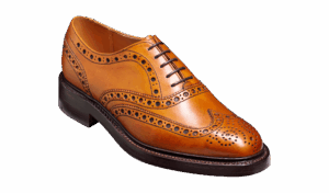 Barker Westfield - Cedar Burnished Calf Brogues