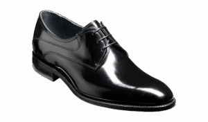 Barker Wickham - Black Hi-Shine Derbys