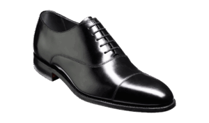 Barker Winsford - Black Hi-Shine Oxfords