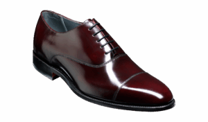 Barker Winsford - Burgundy Hi-Shine Oxfords