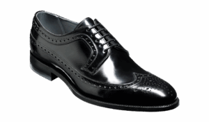 Barker Woodbridge - Black Hi-Shine Derbys Brogues